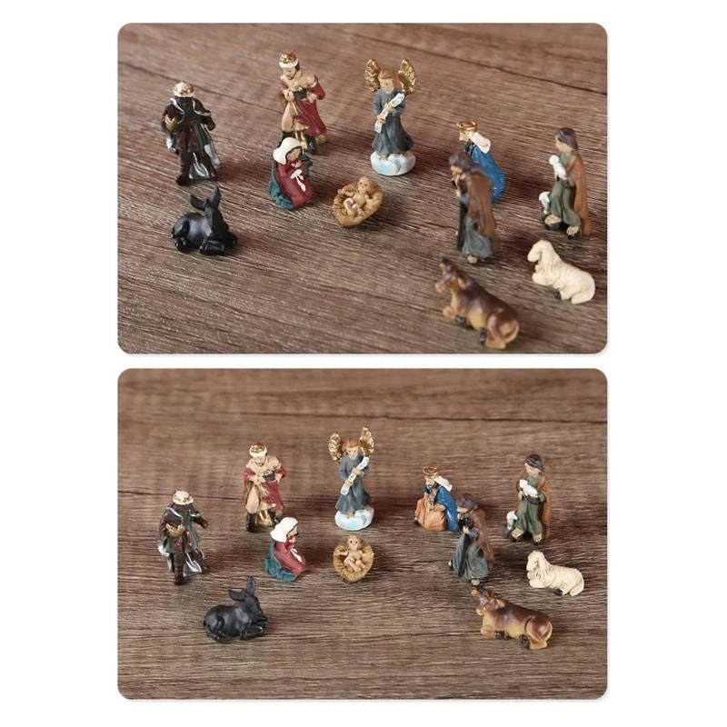 Nativity Statue Scene