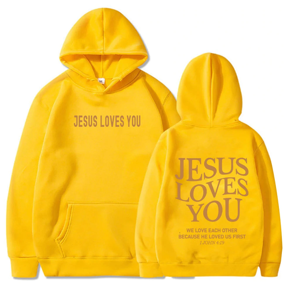 Jesus Loves You Hoodie