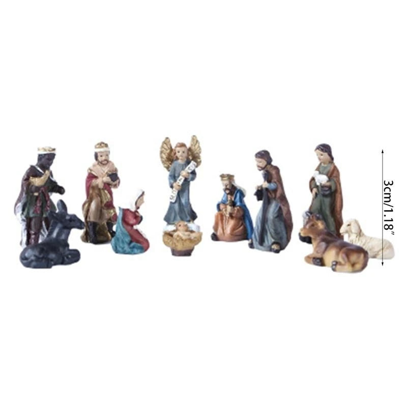 Nativity Statue Scene