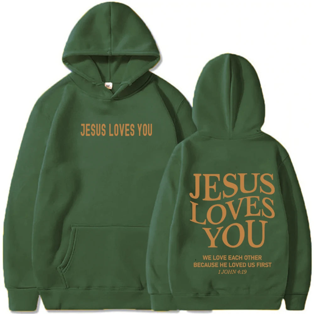 Jesus Loves You Hoodie