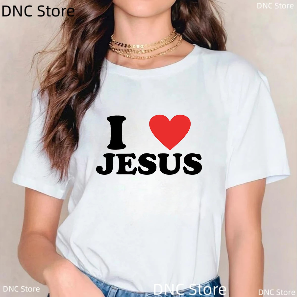 Faith T-shirt Women Fashion Summer