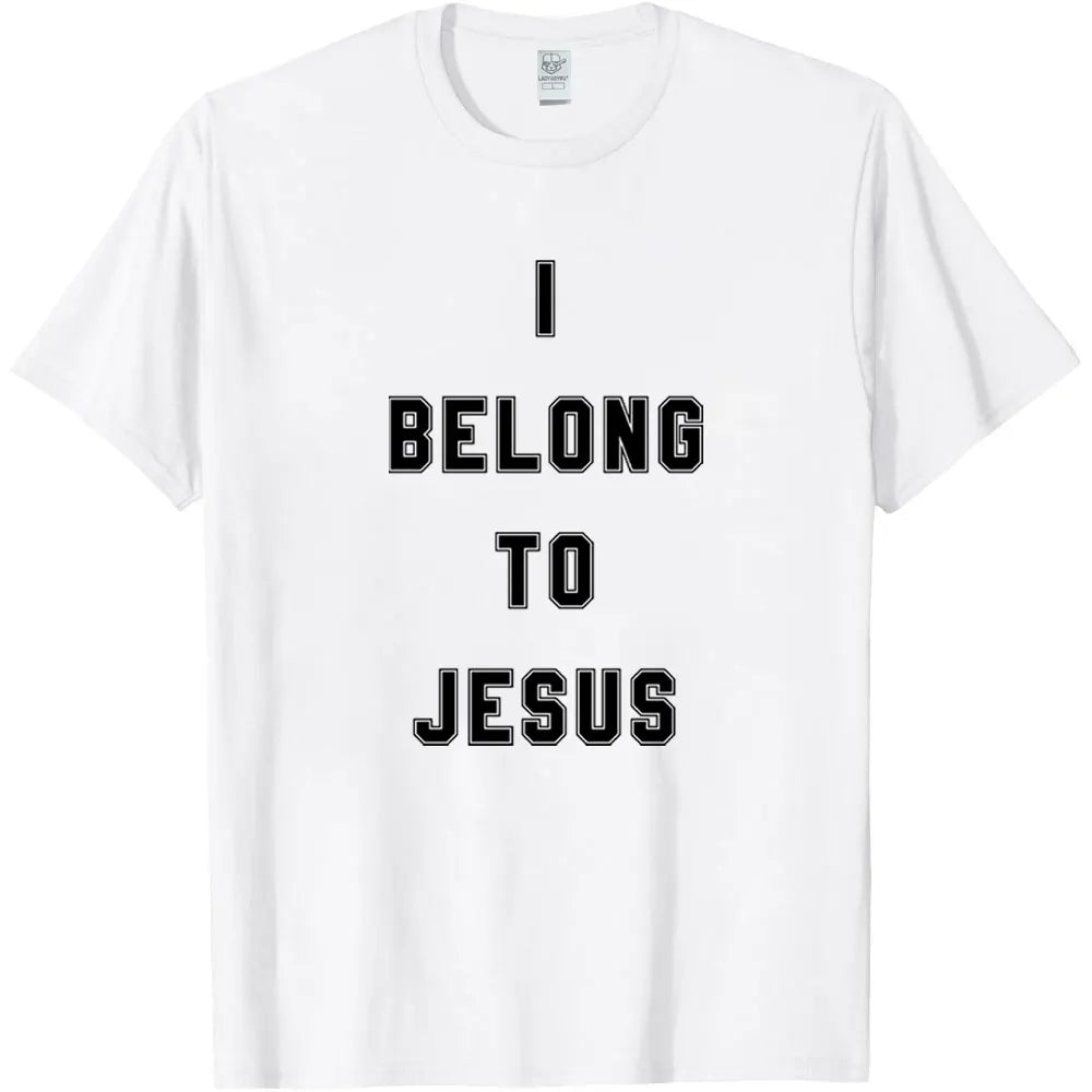 I BELONG TO JESUS Printed T-shirt