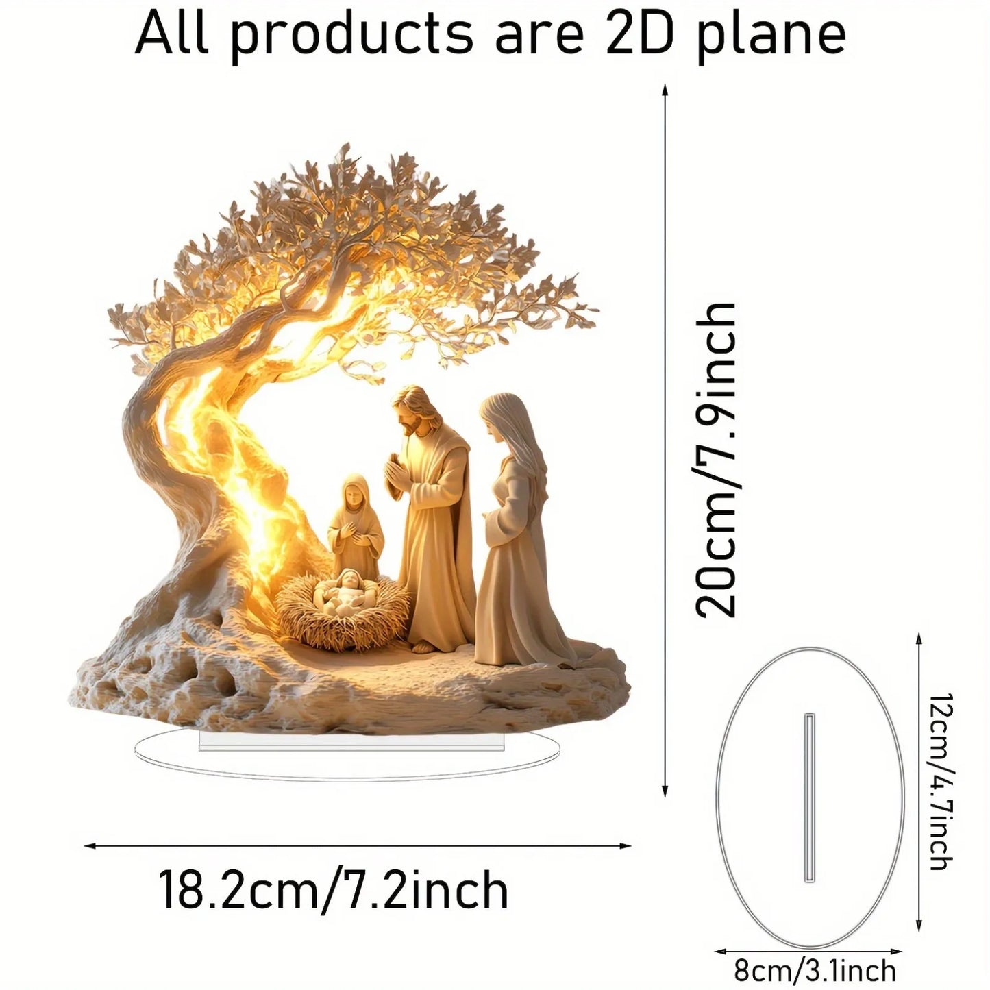 Nativity Statue Tree