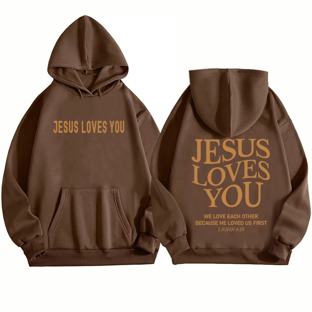 Jesus Loves You Hoodie
