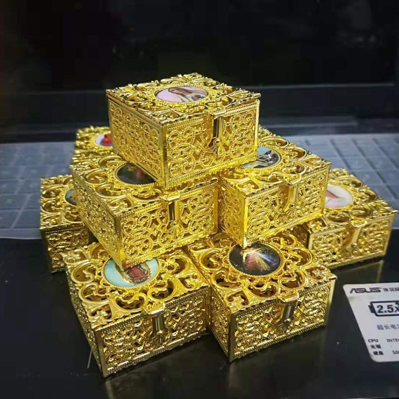 Rosary Beads Box with Lid