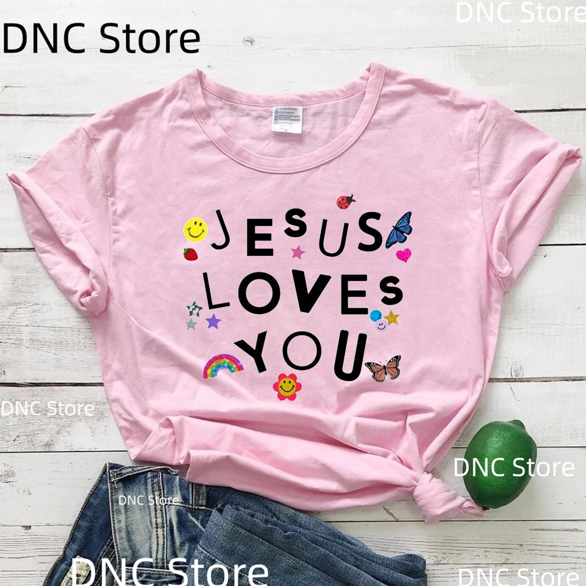 Faith T-shirt Women Fashion Summer