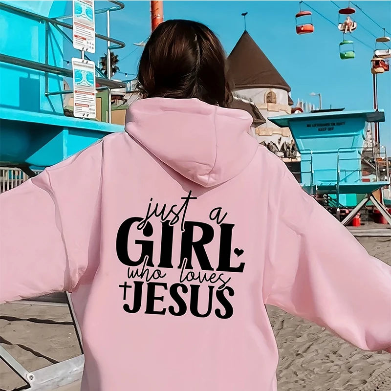Just A Girl Who Loves Jesus Women sweathirt