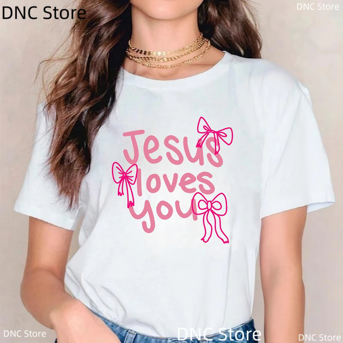 Faith T-shirt Women Fashion Summer