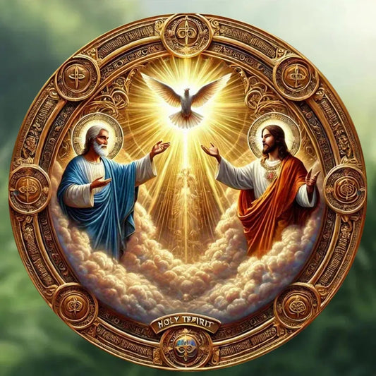 Holy Trinity Metal Wall Art