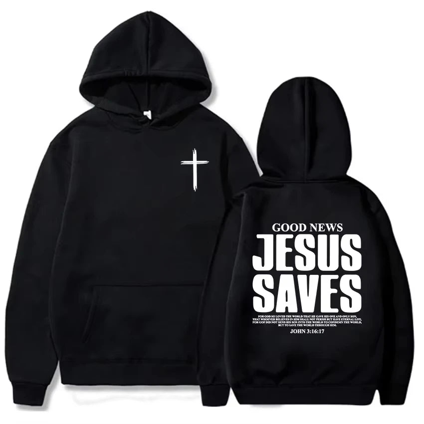 Jesus Saves Hoodies
