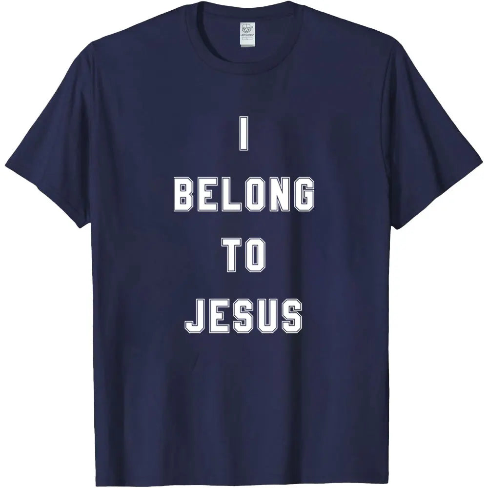 I BELONG TO JESUS Printed T-shirt