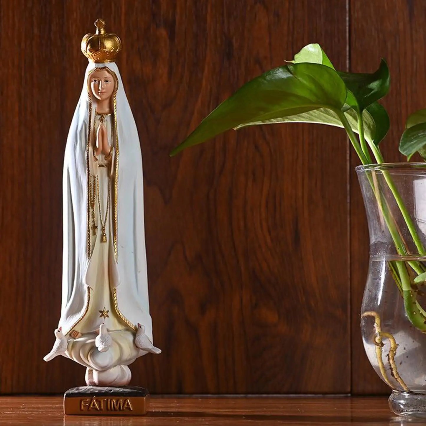 Dolity Generous Religious Mary Statue, Blessed Mary Sculpture