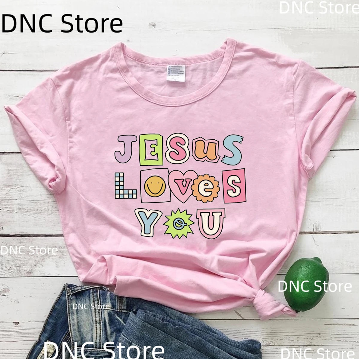 Faith T-shirt Women Fashion Summer