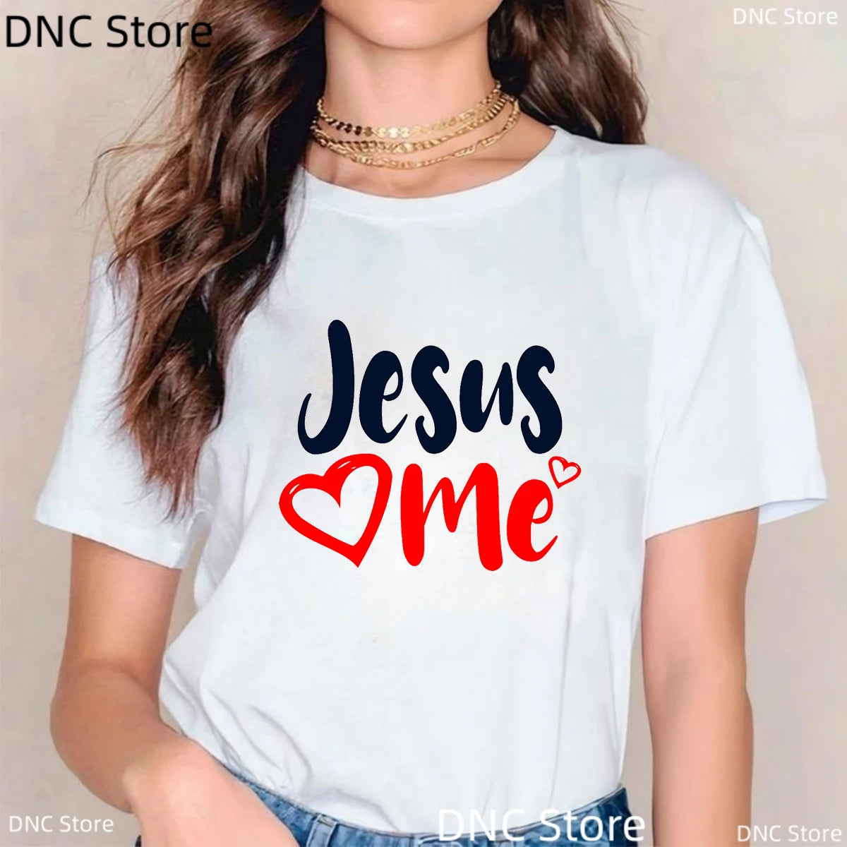 Faith T-shirt Women Fashion Summer