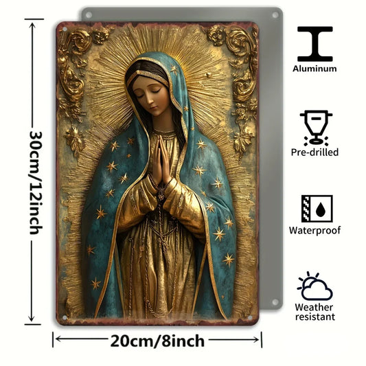 Virgin of Guadalupe | Aluminum Wall Art
