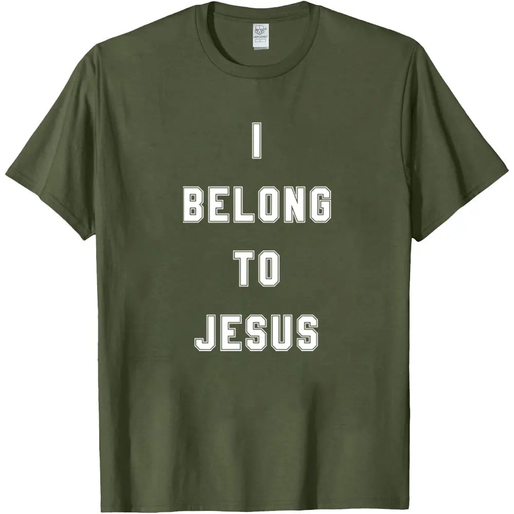 I BELONG TO JESUS Printed T-shirt