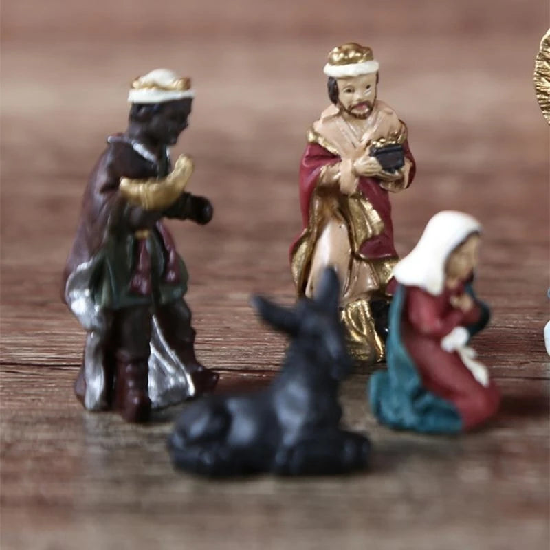 Nativity Statue Scene