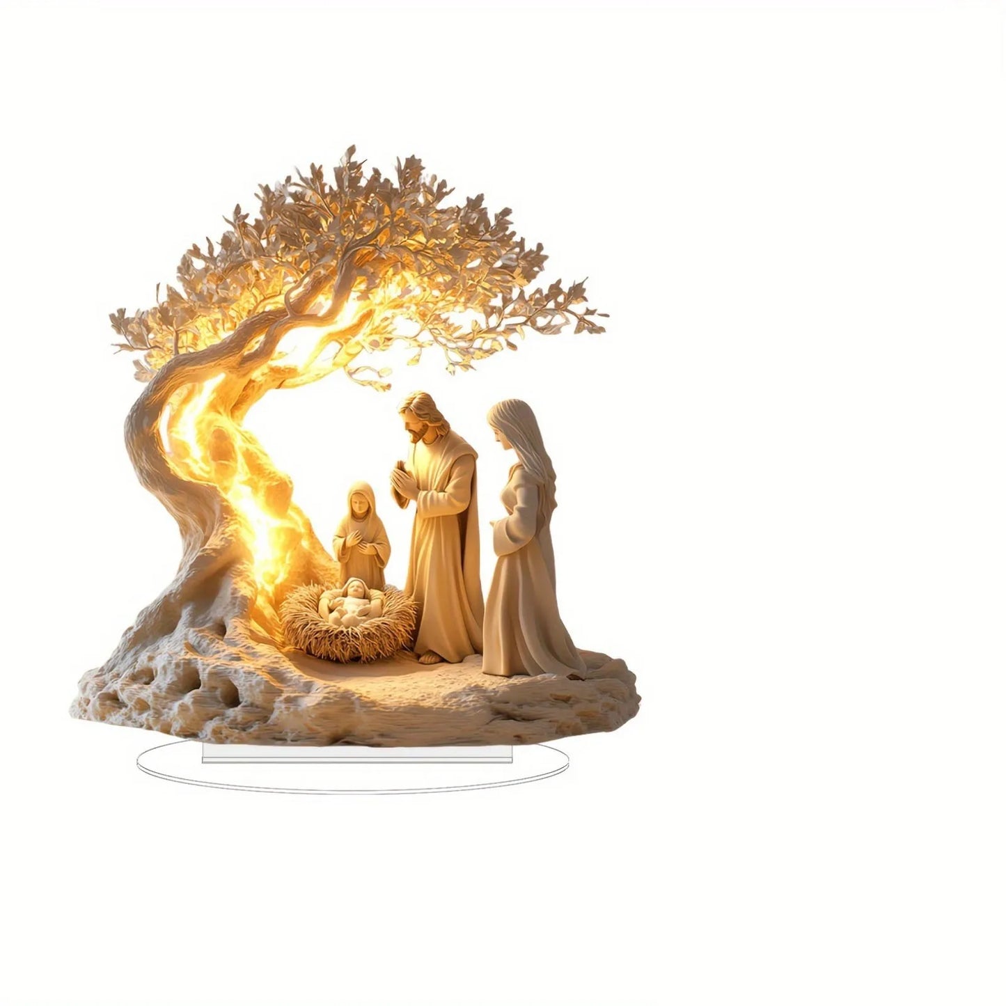 Nativity Statue Tree