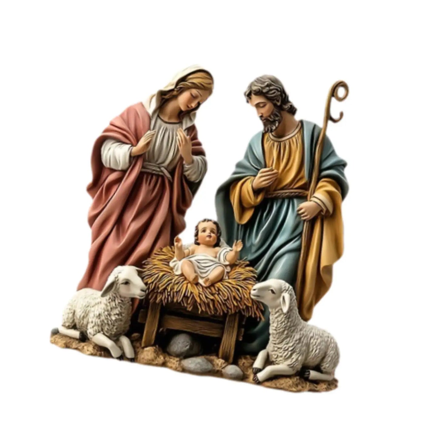 Christmas Nativity Scene Statue