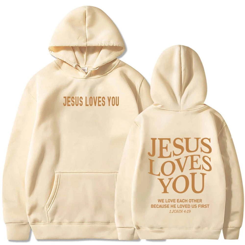 Jesus Loves You Hoodie