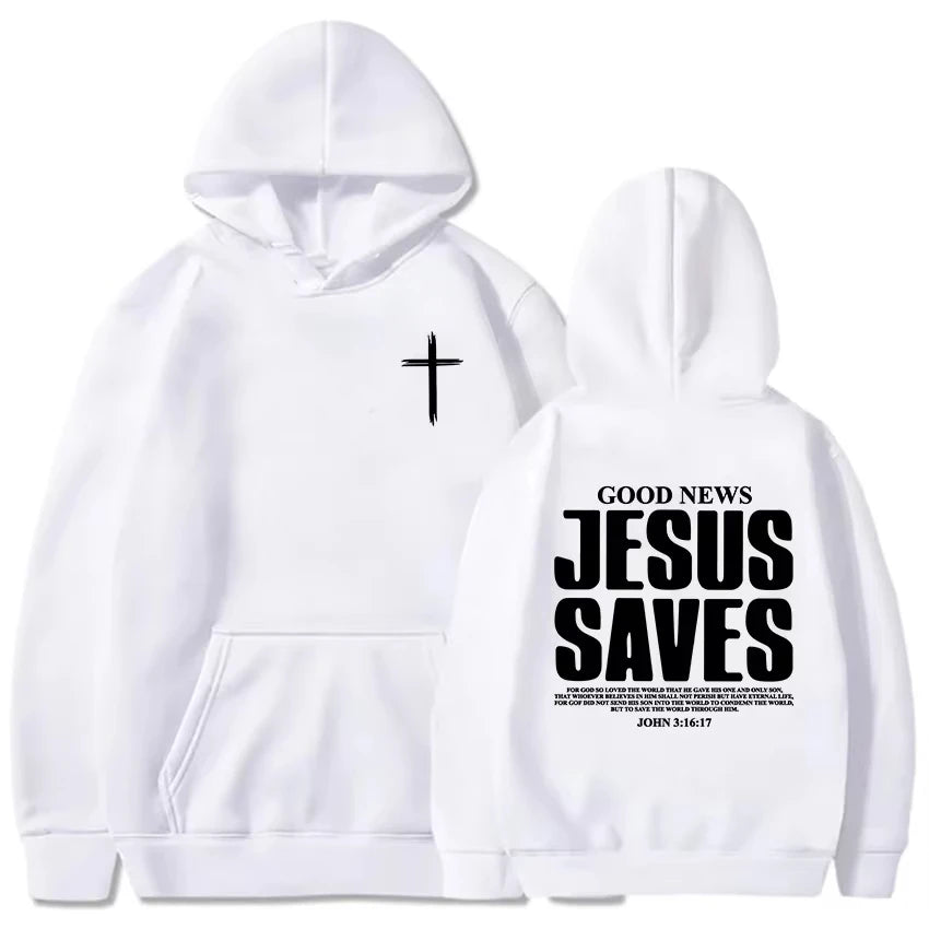 Jesus Saves Hoodies