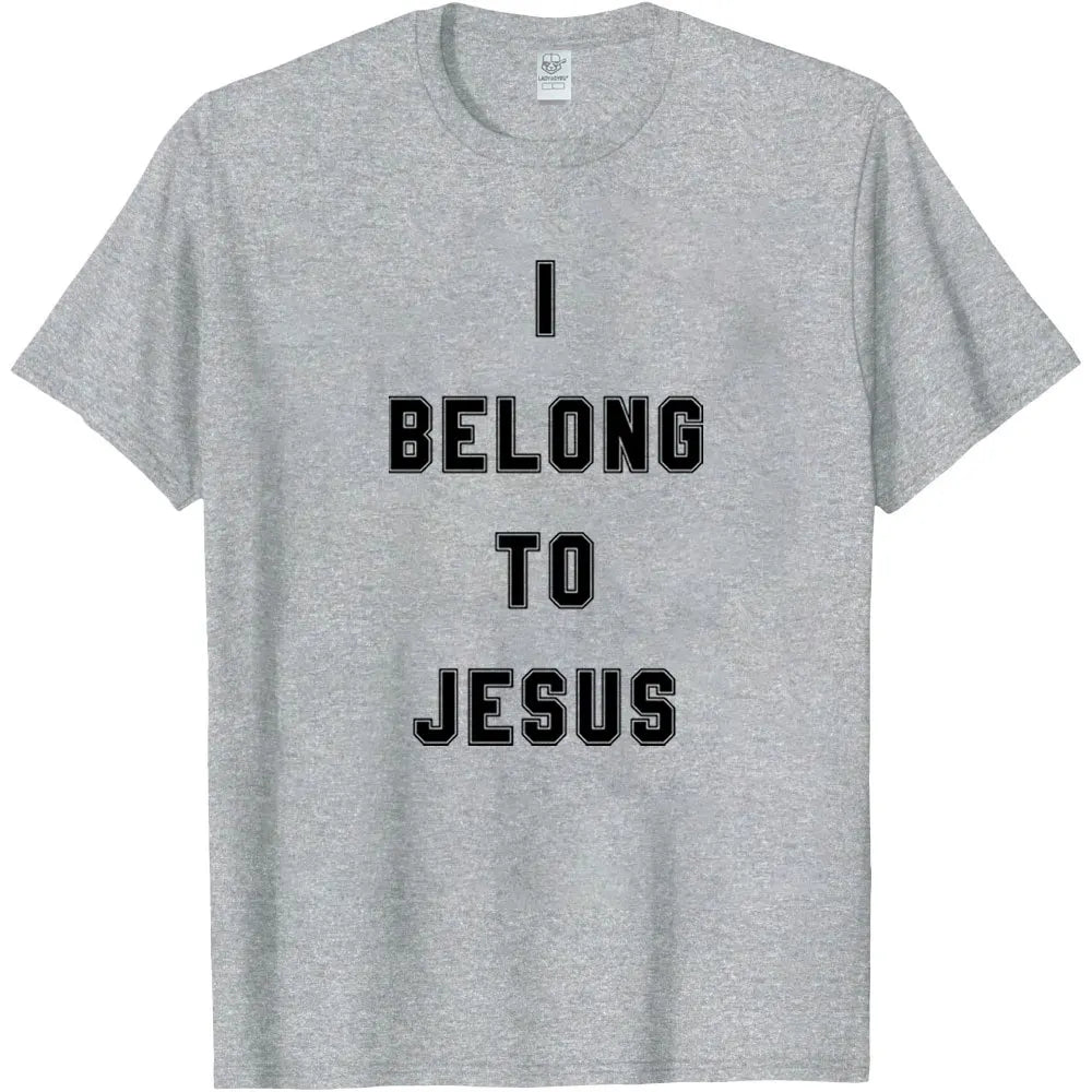 I BELONG TO JESUS Printed T-shirt