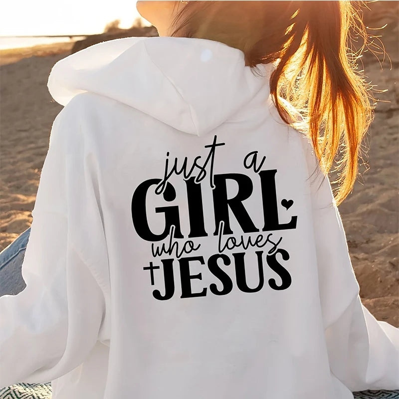 Just A Girl Who Loves Jesus Women sweathirt