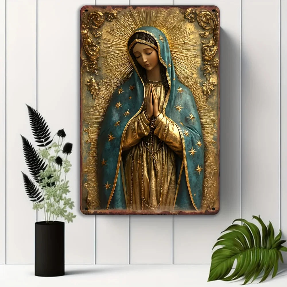 Virgin of Guadalupe | Aluminum Wall Art