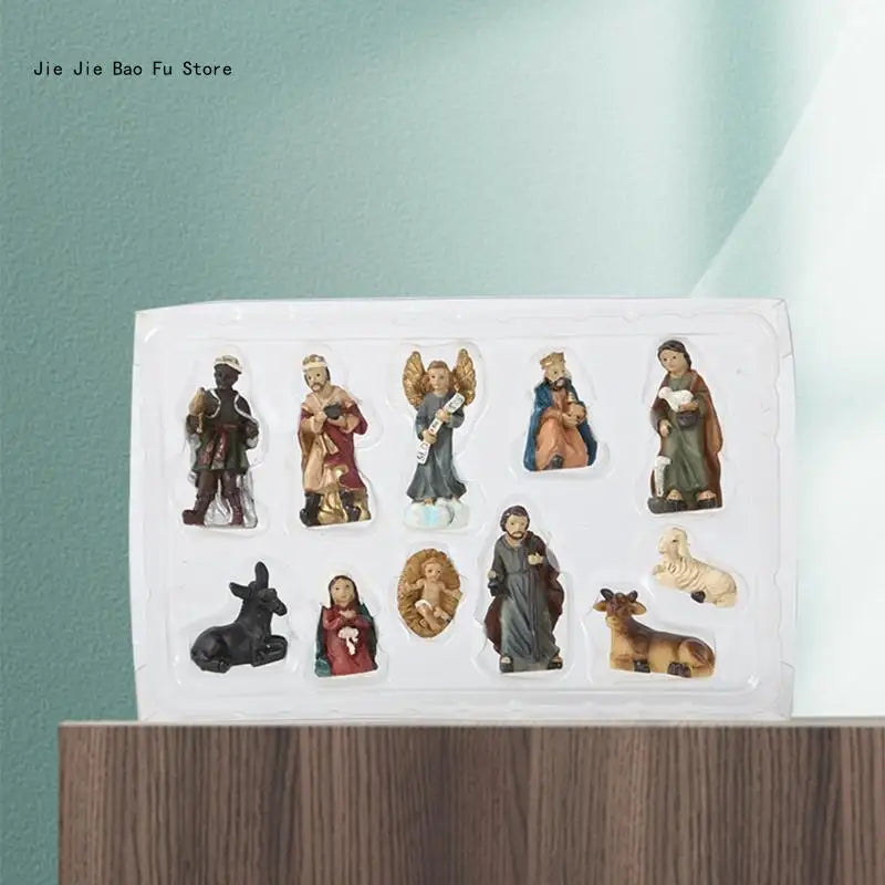 Nativity Statue Scene Set Gift Home Decor