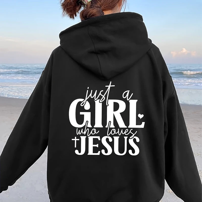 Just A Girl Who Loves Jesus Women sweathirt