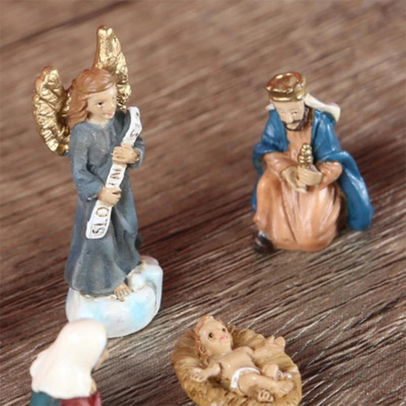 Nativity Statue Scene