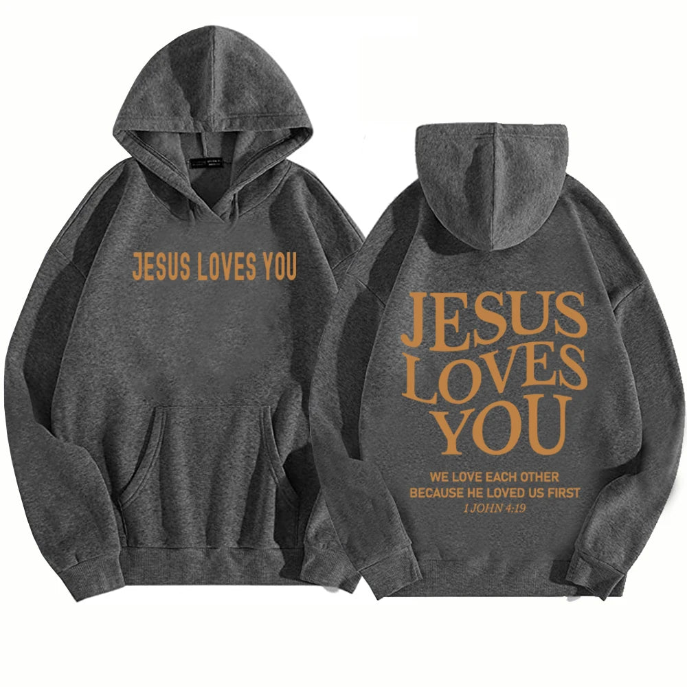 Jesus Loves You Hoodie