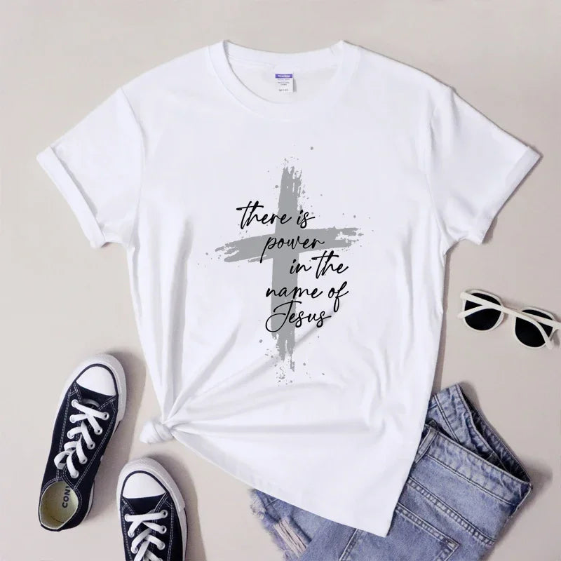 There Is Power In The Name Of Jesus Shirt Unisex T-Shirt