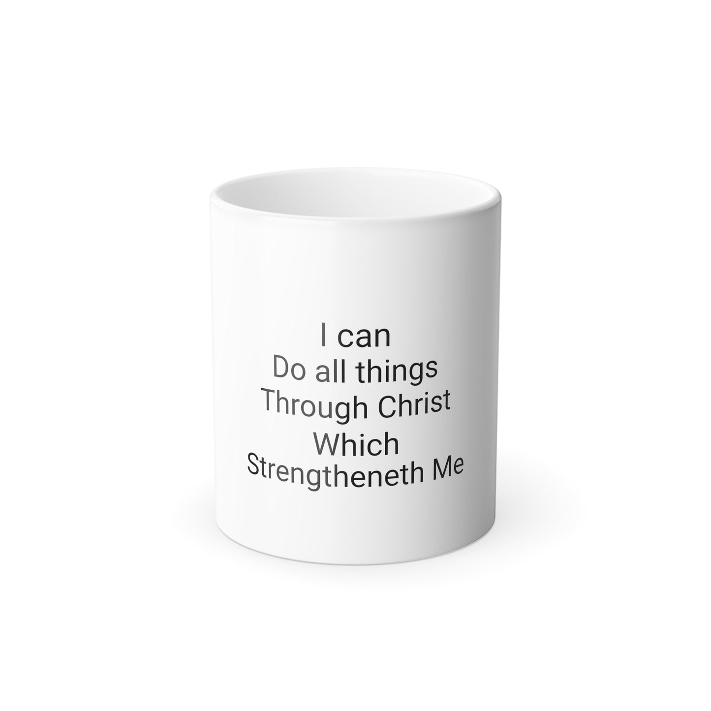 Color Morphing Mug, 11oz