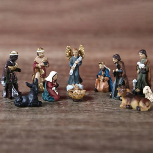Nativity Statue Scene Set  Gift Home Decor