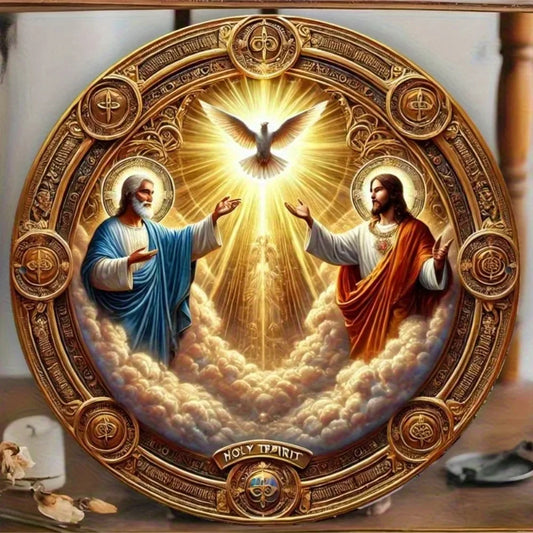 Holy Trinity Metal Wall Art