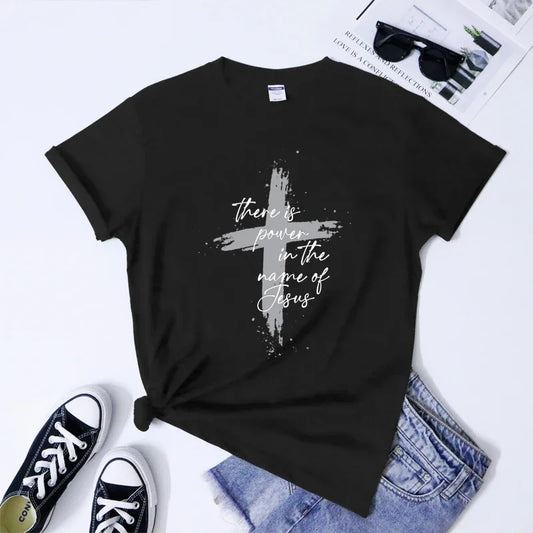 There Is Power In The Name Of Jesus Shirt Unisex T-Shirt