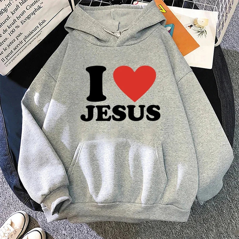 I Love Jesus Christian Hoodie