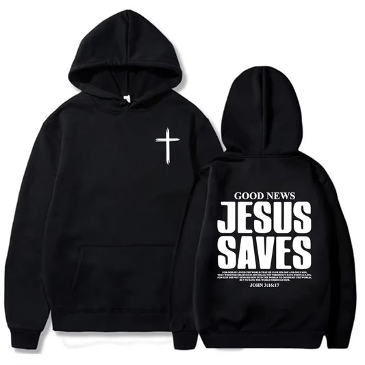 Jesus Saves Hoodies