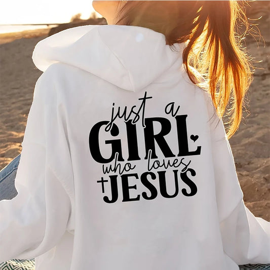 Just A Girl Who Loves Jesus Women sweathirt