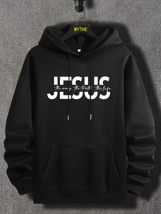 Christian Hoodie for men Jesus Saves