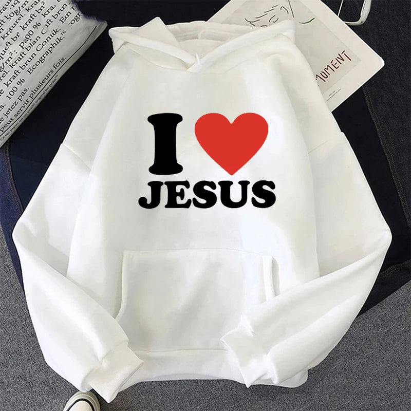 I Love Jesus Christian Hoodie